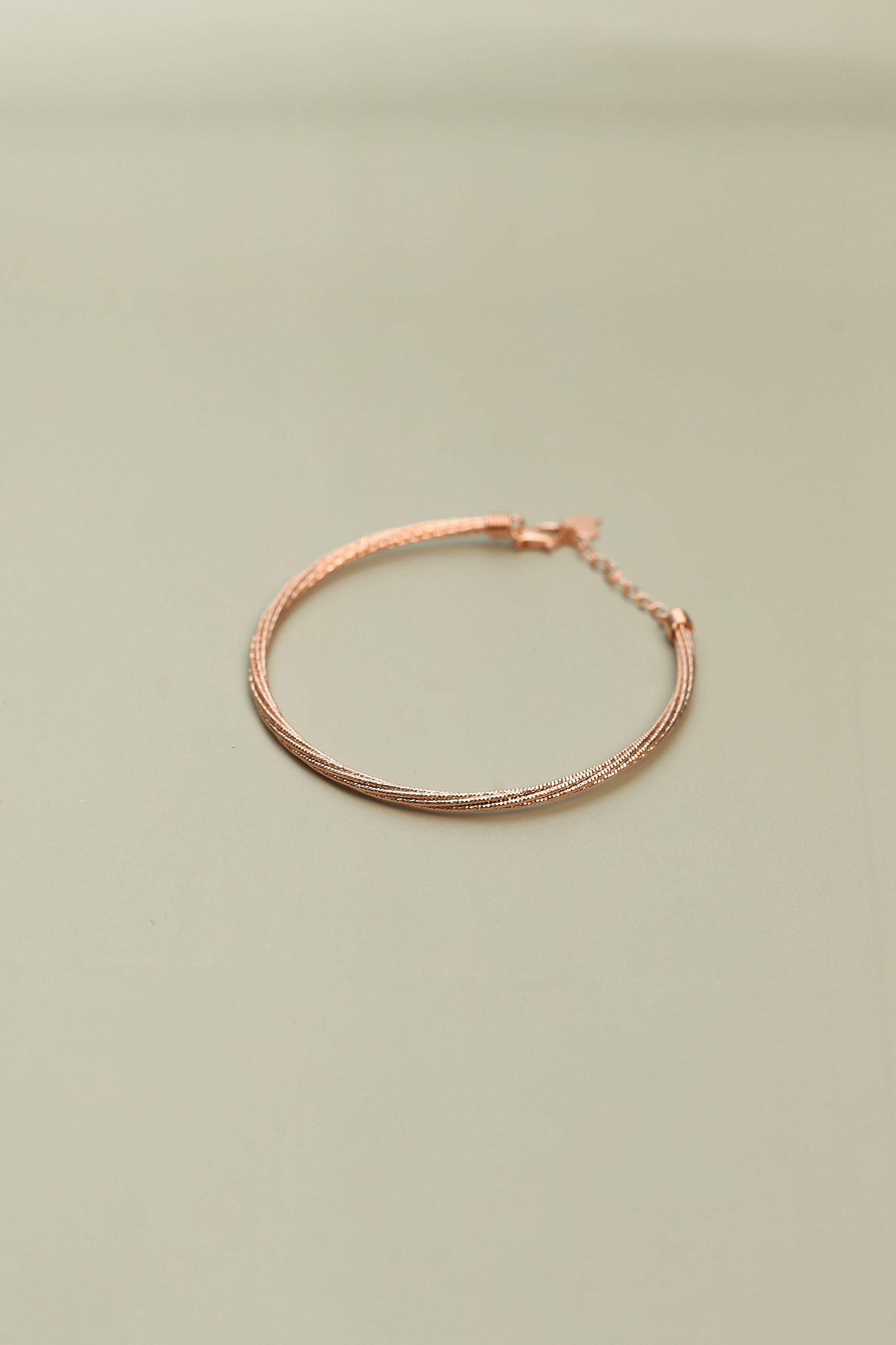 Rose Weave 925 Sterling Silver Adjustable Kada for Women