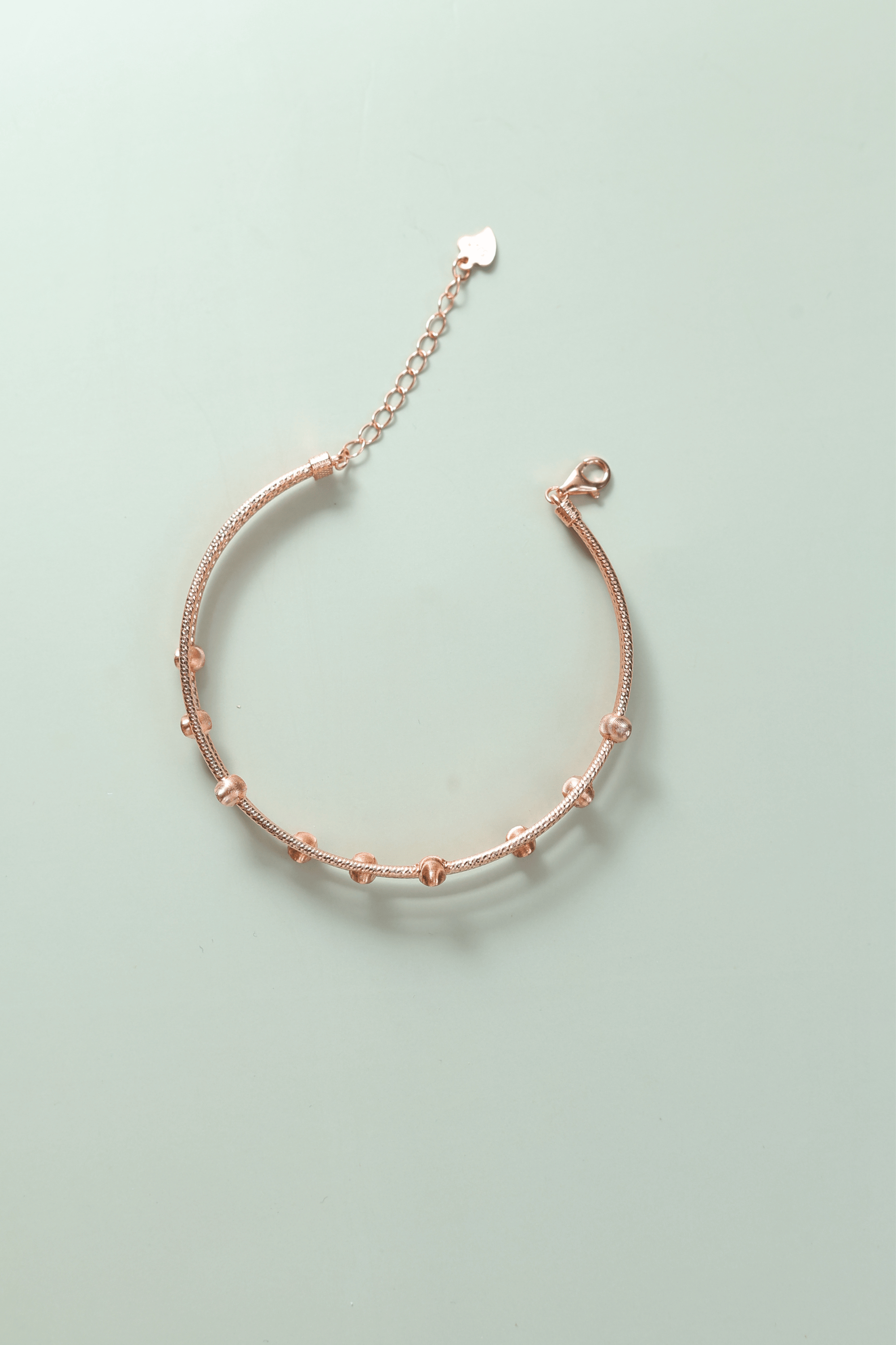 Rose Harmony 925 Sterling Silver Adjustable Kada for Women