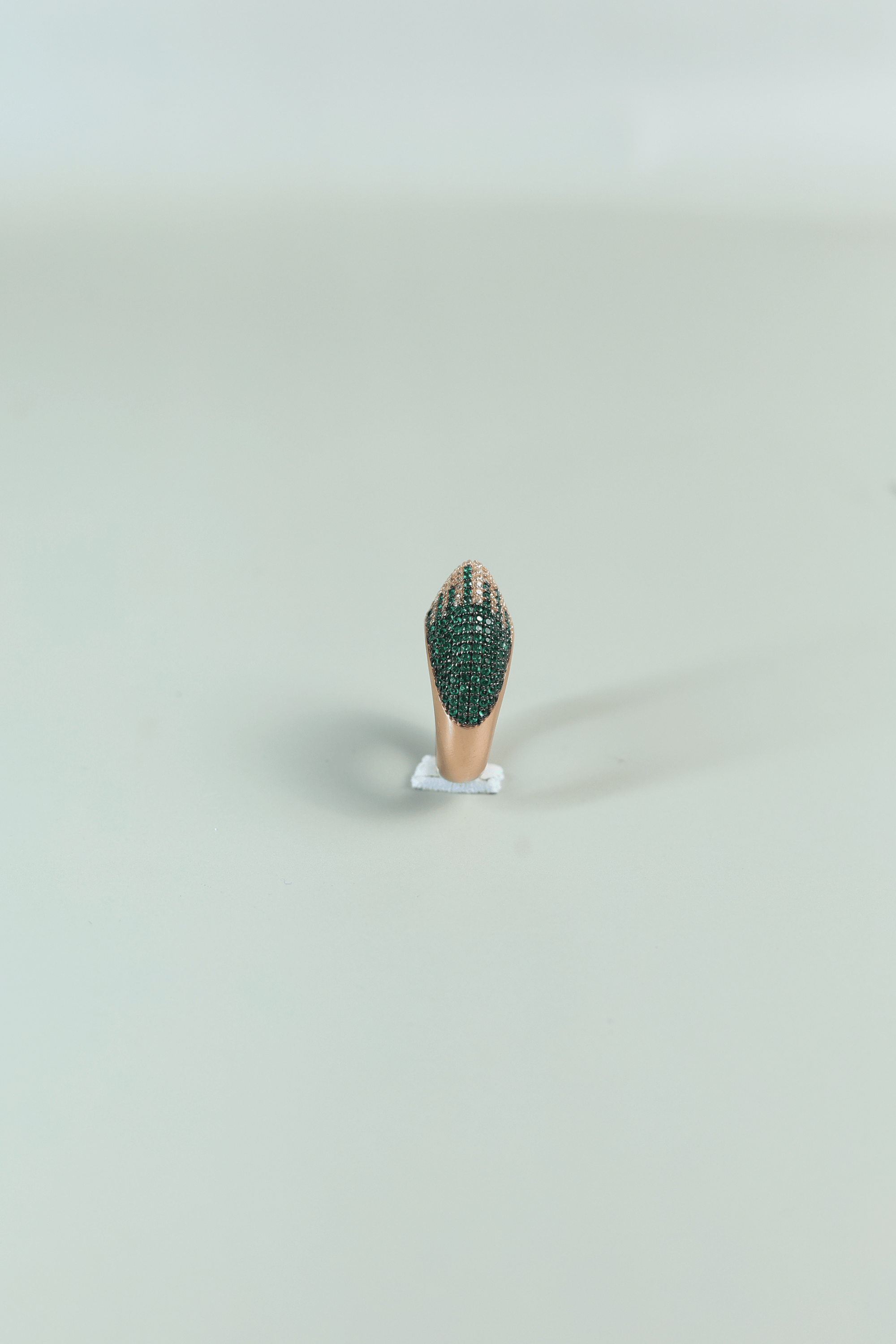 Celeste Curve 925 Sterling Silver Statement Ring for Women