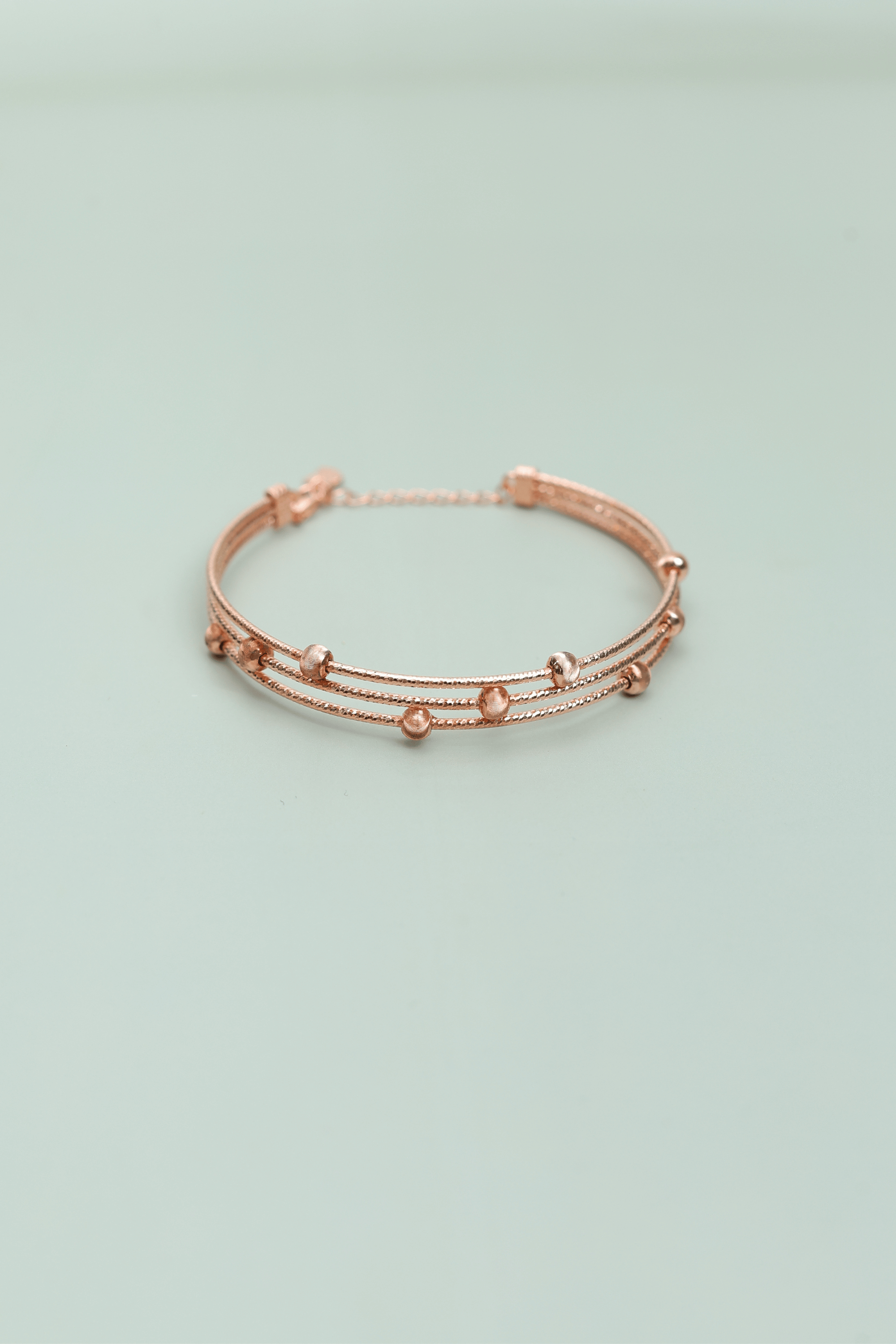 Rose Harmony 925 Sterling Silver Adjustable Kada for Women