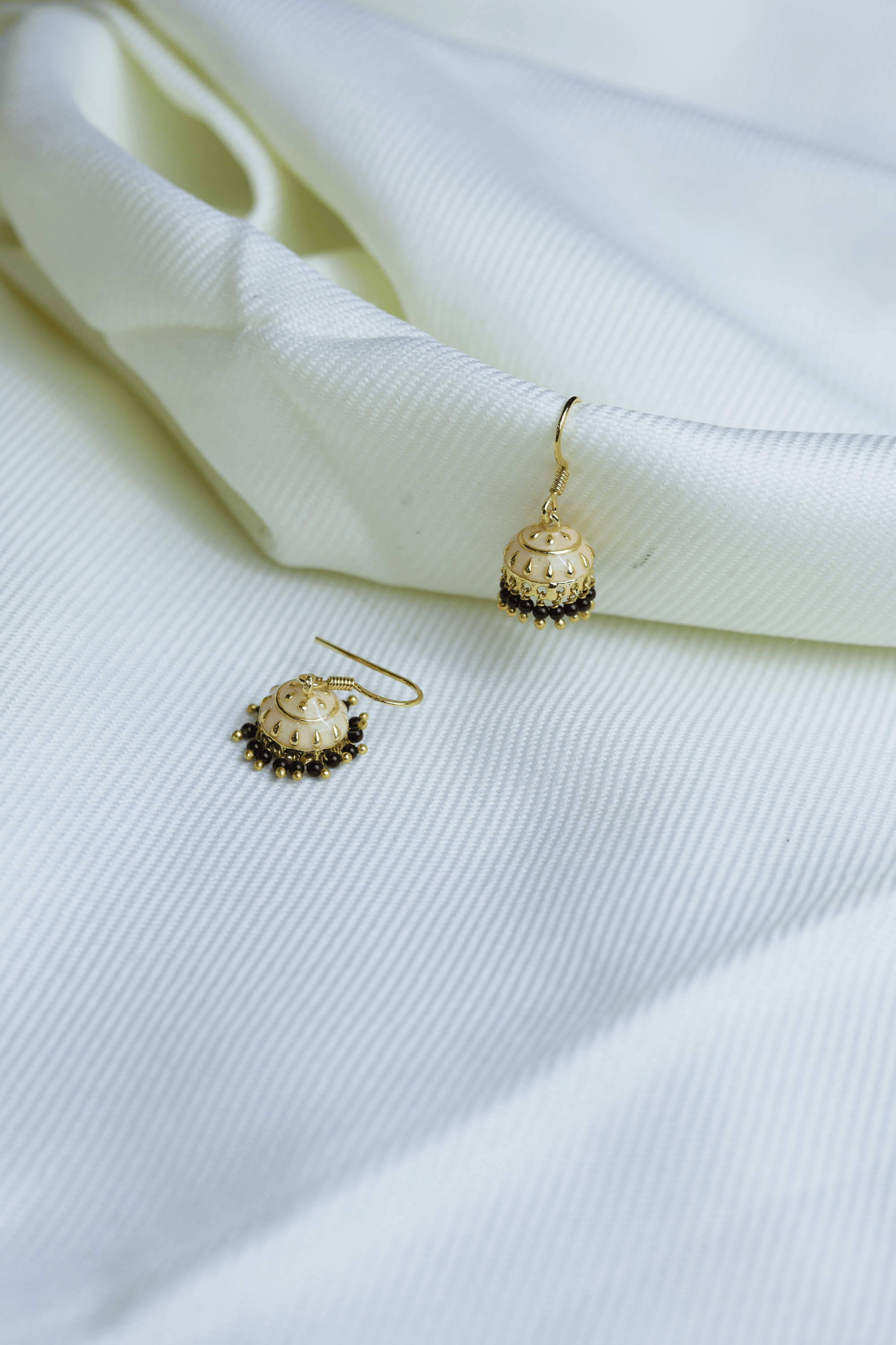 Classic Jhumki 925 Sterling Silver Drop Earrings for Women