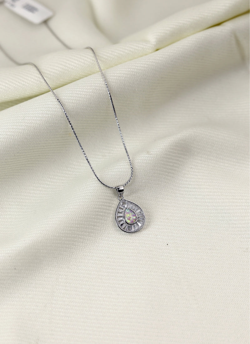 Luna Curve Pearl Necklace Set