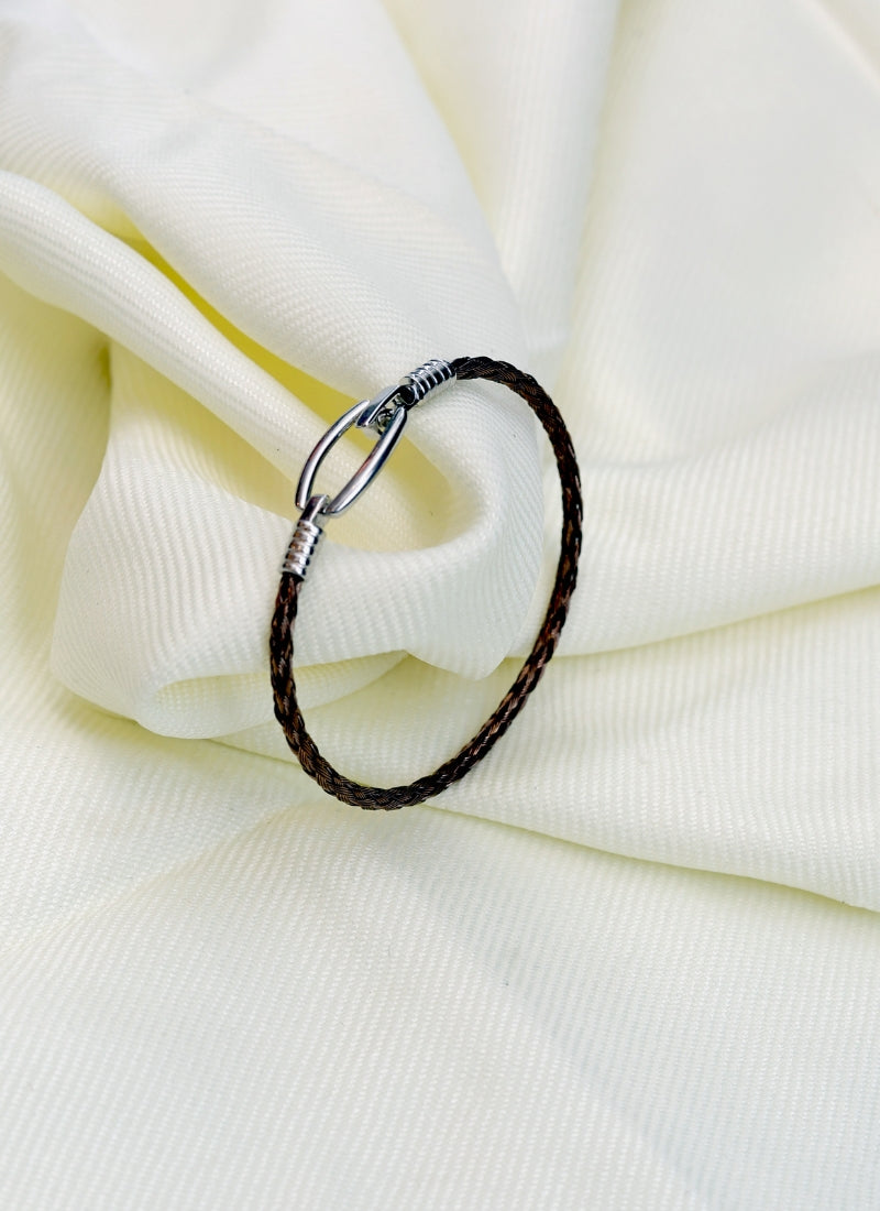 Elegant Pearl Charm Bangle